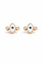 Nazar Glow Evil Eye Stud Earrings