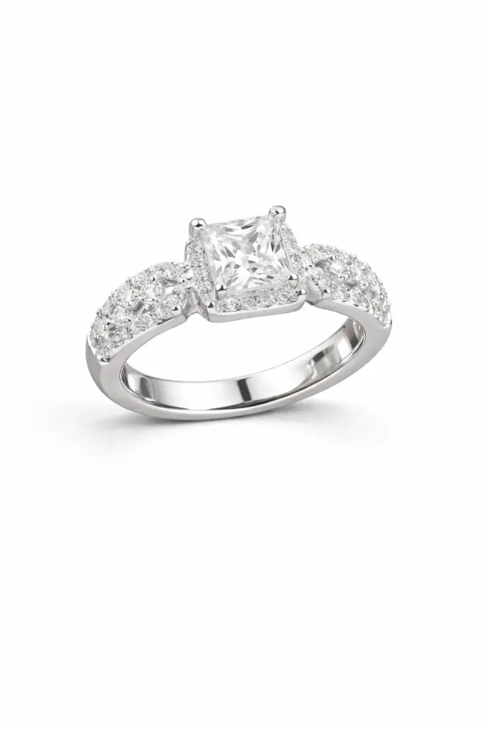 Royal Halo Princess Ring