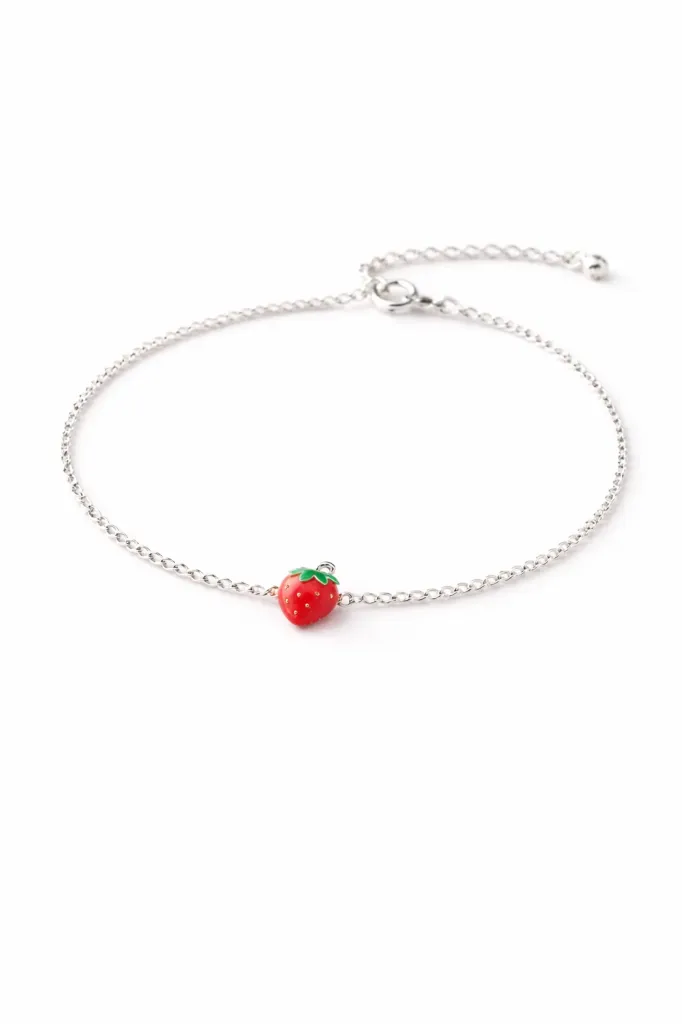 Strawberry Charm Bracelet