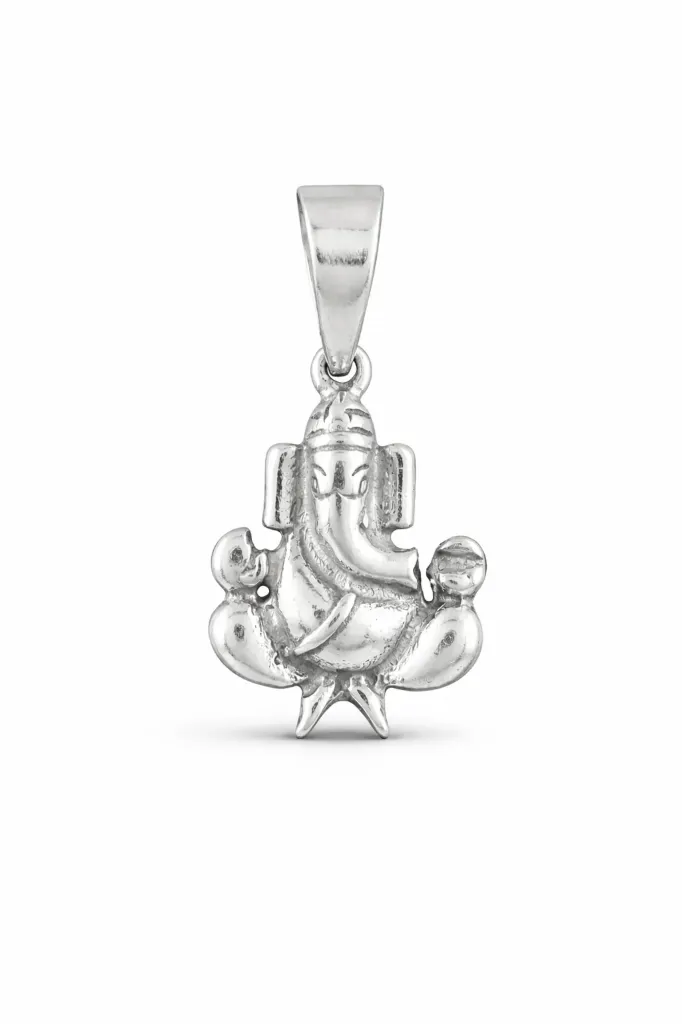 Divine Ganesha Blessing Pendant (Women)