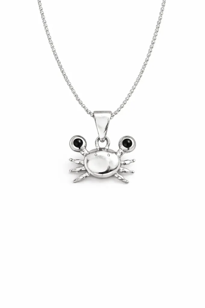 Ocean Charm Crab Pendant